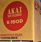 Akai X-150D Reel To Tape Recorder Deck (open Box ). Fixed Price $379.00.
