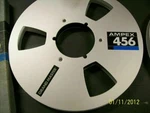 Ampex 456 Grand Master Metal Aluminum Take Up Reel No Tape Box 1/4" 10.5". Fixed Price $37.99.
