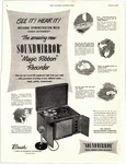 Brush Soundmirror Magic Ribbon Recorder 1948 Vintage Magazine AD015. Fixed Price $22.49.