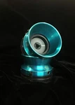 Custom Teal Color Aluminium Nab Hub Adapters For Studer Revox Made Usa. Fixed Price $69.95.