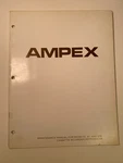 Ampex Micro 52 87R Cassette Player Service Maintanance Manual *original*. Fixed Price $29.00.