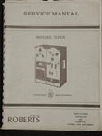 Roberts 333X Reel To Service Manual Original. Fixed Price $49.99.