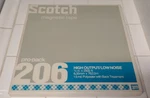 Scotch 206 Pro-pack 10.5 Reel-to-reel Tape With Metal Real Original Box. Fixed Price $39.99.