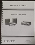 Roberts 808D 8-TRACK Recorder Service Manual Photocopy. Fixed Price $29.99.