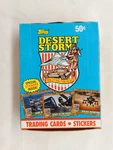 1991 Topps Desert Storm Coalition For Peace Trading Cards 36CT Full Box Unopened. Fixed Price $29.85.