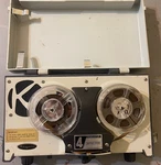 Vintage Mayfair 4 Transistor Tape Recorder Made Japan Not Tested As. Fixed Price $35.99.