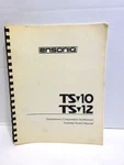 Ensoniq TS-10 TS12 Essential Sound Manual Composition Synth ** Free Shipping. Fixed Price $22.50.
