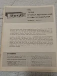 Viking RP83 Record Playback Pre-amplifier Owners Service Manual Original. Fixed Price $74.99.