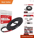 Easy Install 89.5 Dryer Drum Drive Belt 2 Pcs Set For Ge/hotpoint Appliances. Fixed Price $33.95.