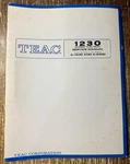 Teac 1230 Stereo Tape Deck Service Manual A-2300 Repair Schematics Oem. Fixed Price $49.99.