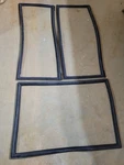 Refrigerator French Door Set Gasket Seal Black Rubber GYE22GYNGFS 3PCS. Fixed Price $80.00.