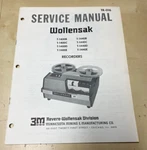 Vintage Original 3M Revere Wollensak Recorders Service Manual TR-016. Fixed Price $14.95.