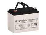 Sure-lites 2624 Replacement Battery By Sigmastek 12V 35AH Nb. Fixed Price $77.69.