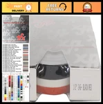 Universal 1/2" Dual Color Pinstripe Tape - Black/red, 150FT Custom Auto Trim. Fixed Price $56.99.