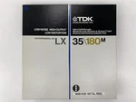 Tdk Lx 35/180M Reel To Audio Recording Tape 10.5" Metal Nab Hub. Fixed Price $60.00.