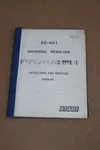 Otari EC-401 Universal Resolver Operating And Service Manuall. Fixed Price $175.00.