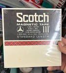 Brand New Sealed Recording Tape Scotch 111 3M 7 Reel 1/4" X 1200. Fixed Price $14.99.