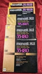 Maxell Ud 10" Reel Tapes Mixed Lot- #2 35-180B And #3 Xlii 35-180. Tested.. Fixed Price $299.88.