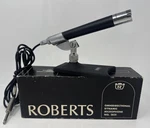 Vintage Roberts 3821 Omnidirectional Dynamic Microphone Original Box & Stand. Fixed Price $35.99.