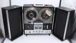 Sharp RS-730U Reel To Player Recorder W/ Speakers Parts/repair Sticky. Fixed Price $99.99.