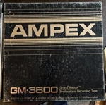 Ampex Reel To GM-3600 Grand Master Pro Recording Tape 10.5. Fixed Price $200.00.
