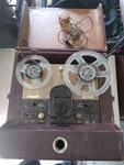 Vintage Crescent Reel To Audio Tape Recorder Player. Fixed Price $90.00.