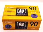 Tdk Roku 90 3PACK Blank Audio Cassette Tape (sealed) New. Fixed Price $49.99.