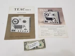 Teac Model 505-R Reel To Paper Owners Manual & Flyer Lot Oem Service. Fixed Price $14.09.